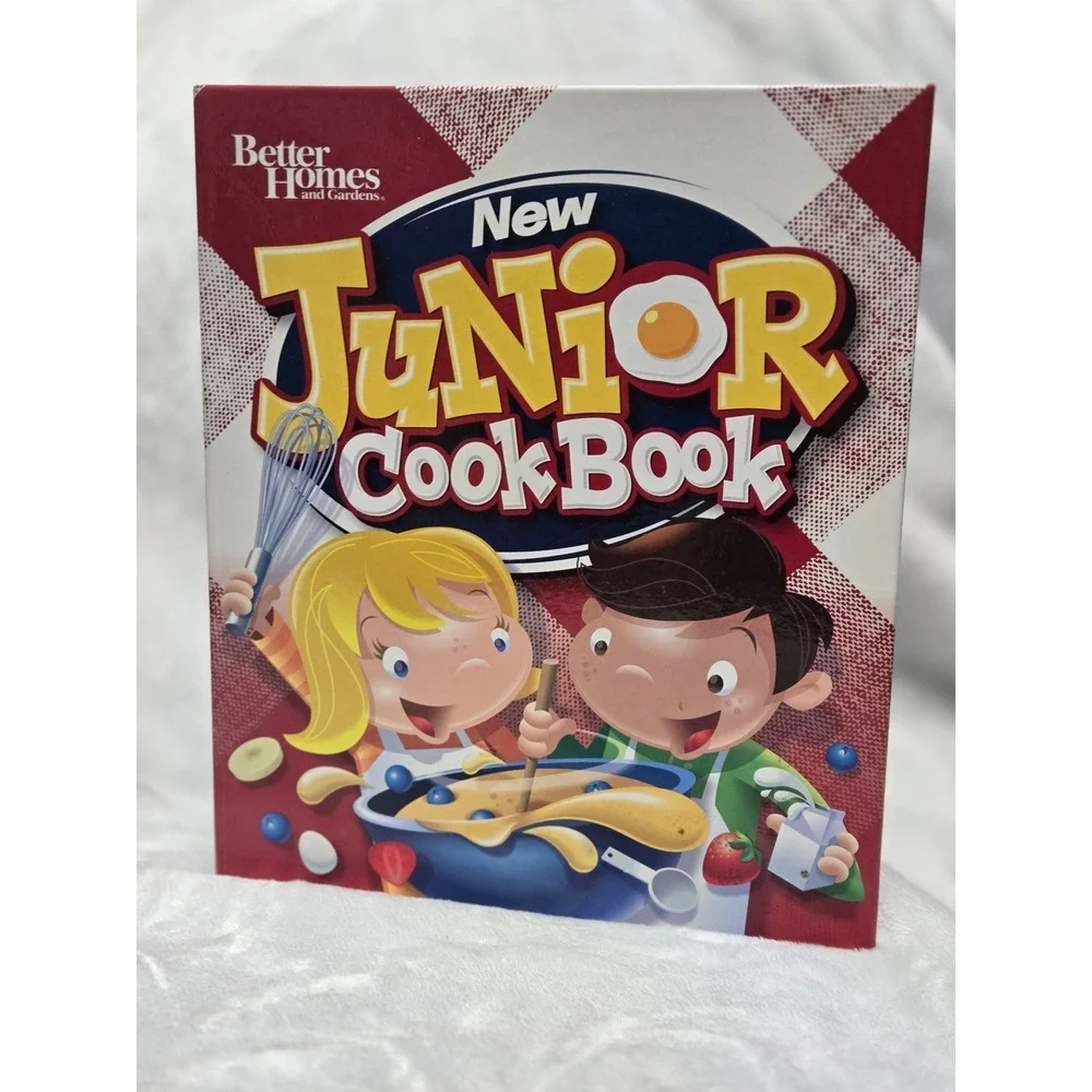 Better Homes and Gardens New Junior Cook Book 2012 Spiral Bound Kids Recipes